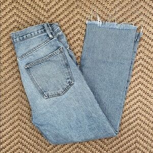 Agolde - Classic High Rise Straight Organic Cotton - Blue - 25